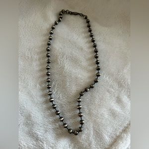 925 brushed antiqued, silver 18 inch with lobster clasp necklace